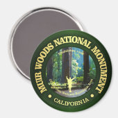 Muir Woods National Monument Magnet (Vorderseite/Rückseite)