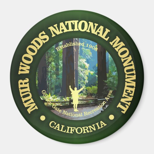 Muir Woods National Monument Magnet (Vorne)