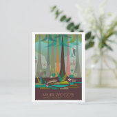 Muir Woods National Monument Postcard Postkarte (Stehend Vorderseite)