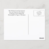 Muir Woods National Monument Travel Foto Postkarte (Rückseite)