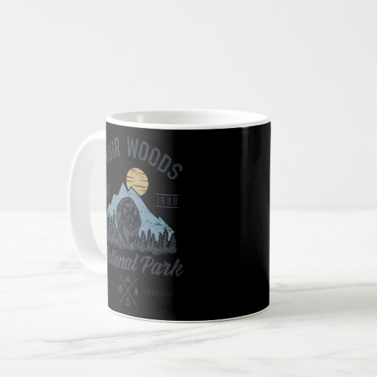 Muir Woods National Park Wandern Camg Kaffeetasse (Vorderseite Links)
