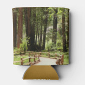 Muir Woods Path I Naturefotografie Dosenkühler (Rückseite)