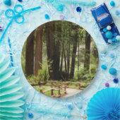 Muir Woods Path I Naturefotografie Pappteller (Party)