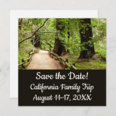 Muir Woods Path II Nature Save the Date (Vorne/Hinten)