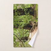 Muir Woods Path II Naturfotografie Handtuch (Handtuch)