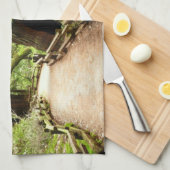 Muir Woods Path II Naturfotografie Handtuch (Viertel Falte)