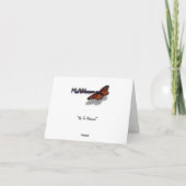 Muir Woods Path II Naturfotografie Karte (Rückseite)