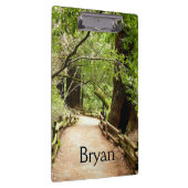 Muir Woods Path II Naturfotografie Klemmbrett (Rechts)