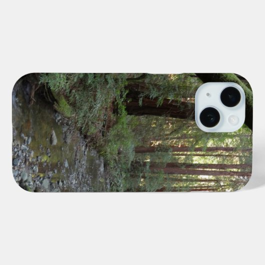 Muir Woods Stream Forest Landschaft Case-Mate iPhone Hülle (Rückseite (Horizontal))