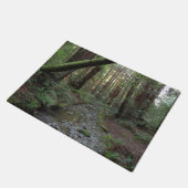 Muir Woods Stream Forest Landschaft Fußmatte (Schrägansicht)