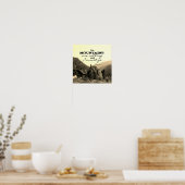 Muir zitieren Poster, das die Berge nennen Poster (Küche)