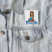 Muirenn the Mermaid Button (Beispiel)