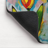 Muismat "Blume-Art" Mousepad (Ecke)