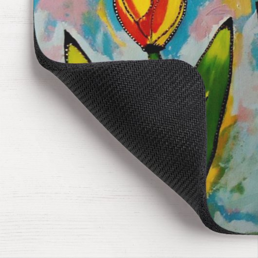 Muismat "Blume-Art" Mousepad (Ecke)