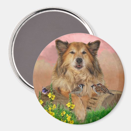 Muismat Magnet (Vorderseite/Rückseite)