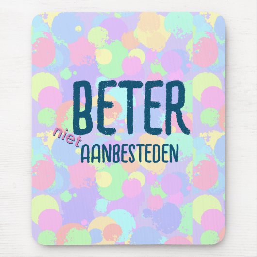 Muismat Mousepad (Vorne)