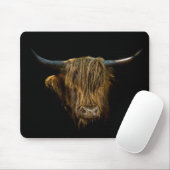 Muismat Schotse hooglander Mousepad (Mit Mouse)