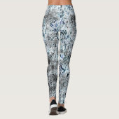 Muito rústico fungo prateado sujo de carbono leggings (Rückseite)