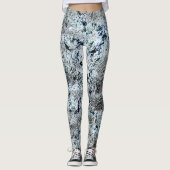 Muito rústico fungo prateado sujo de carbono leggings (Vorderseite)