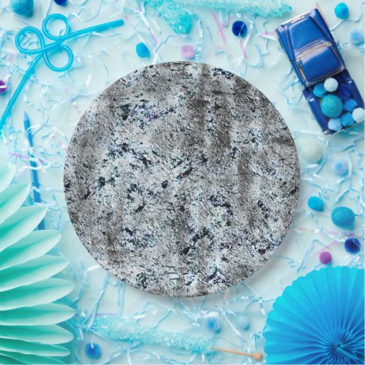 Muito rústico fungo prateado sujo de carbono pappteller (Party)