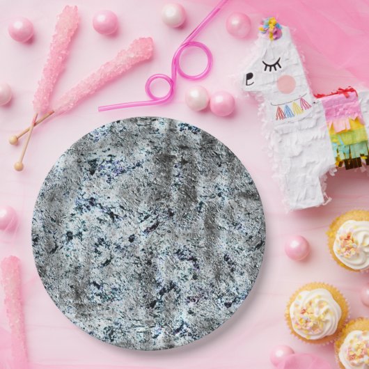 Muito rústico fungo prateado sujo de carbono pappteller (Party)