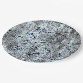 Muito rústico fungo prateado sujo de carbono pappteller (Schrägansicht)