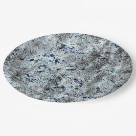 Muito rústico fungo prateado sujo de carbono pappteller