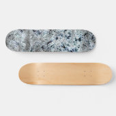 Muito rústico fungo prateado sujo de carbono skateboard (Horizontal)