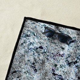 Muito rústico fungo prateado sujo de carbono strandtuch