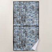 Muito rústico fungo prateado sujo de carbono strandtuch (Vorderseite)