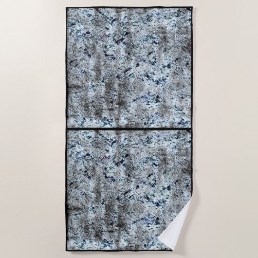 Muito rústico fungo prateado sujo de carbono strandtuch (Vorderseite)