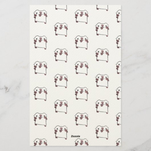 Muitos gatinhos briefpapier (Rückseite)