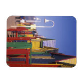 Muizenburg Badekasten, in der Nähe von Capetown, S Magnet (Horizontal)