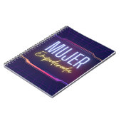 Mujer empoderada notizblock (Linke Seite)