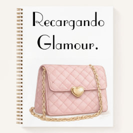 mujer femenina notizblock