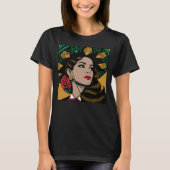 Mujer Mariachi Mexicana Hispanic Heritage Shirt (Vorderseite)