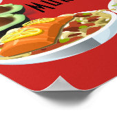 Mukbang Food Poster (Ecke)