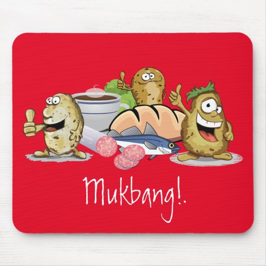Mukbang Mousepad (Vorne)