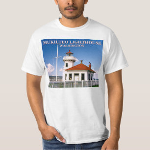 Mukilteo Leuchtturm, Washington-T - Shirt