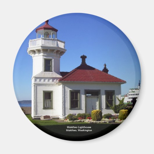 Mukilteo Lighthouse, Mukilteo, Washington Magnet (Vorne)