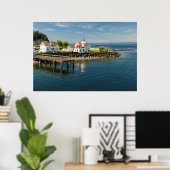 Mukilteo Lighthouse, Mukilteo, Washington, USA Poster (Heimbüro)