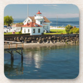 Mukilteo Lighthouse, Mukilteo, Washington, USA Untersetzer (Vorderseite)