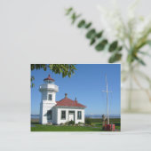 Mukilteo Lighthouse Postkarte (Stehend Vorderseite)