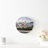 Mukilteo Lighthouse, Washington Clock Runde Wanduhr (Zuhause)