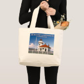 Mukilteo Lighthouse, Washington Jumbo Tote Bag Stoffbeutel (Vorderseite (Produkt))