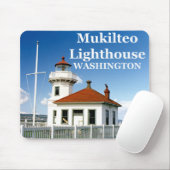 Mukilteo Lighthouse, Washington Mousepad (Mit Mouse)