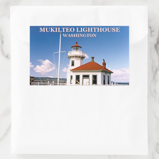 Mukilteo Lighthouse, Washington Stickers (Tasche)