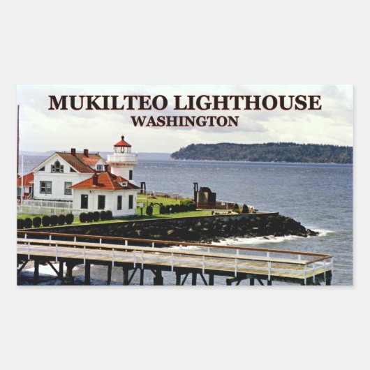 Mukilteo Lighthouse, Washington Stickers (Vorderseite)