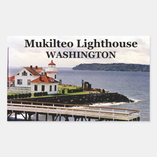 Mukilteo Lighthouse, Washington Stickers #1 (Vorderseite)
