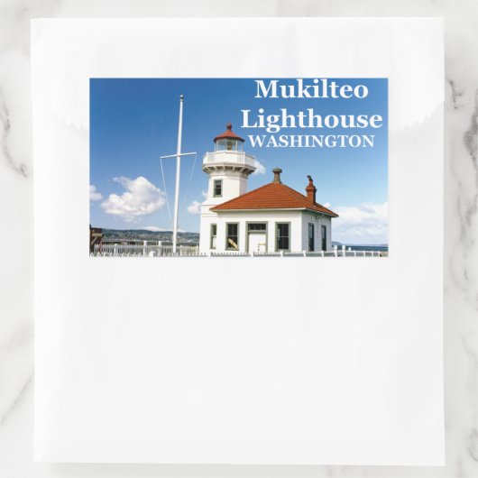 Mukilteo Lighthouse, Washington Stickers #2 (Tasche)